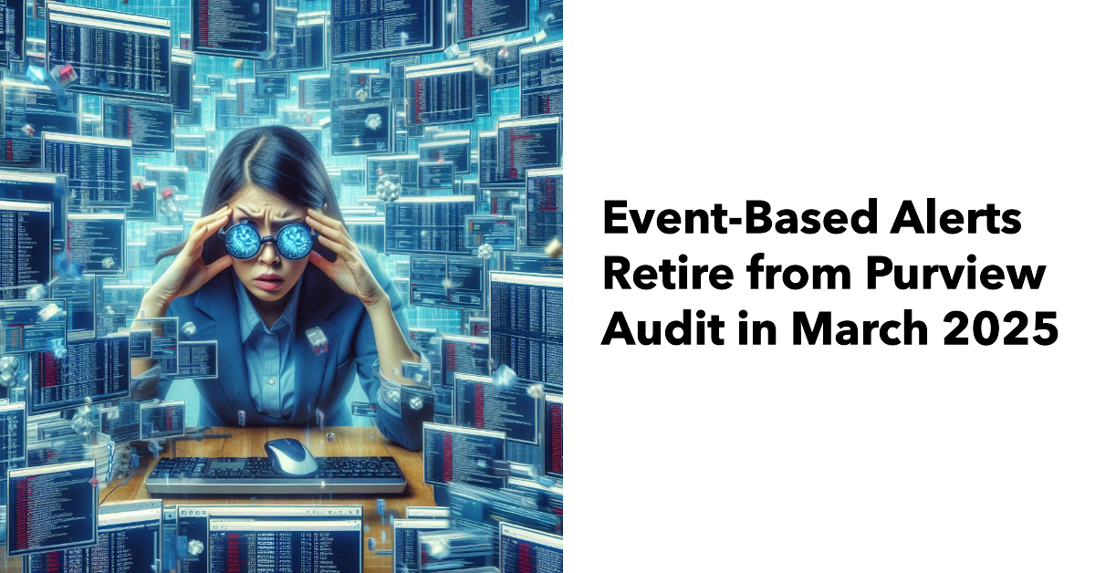 Activity alerts remain as event based policies get the bullet