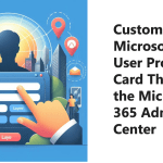 Customize the Microsoft 365 profile card through the admin center