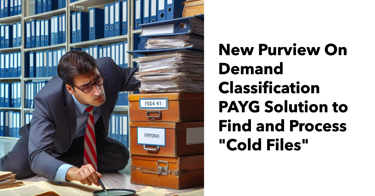 Purview On Demand Classification.