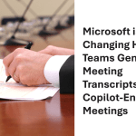 Transcription for Teams Meetings