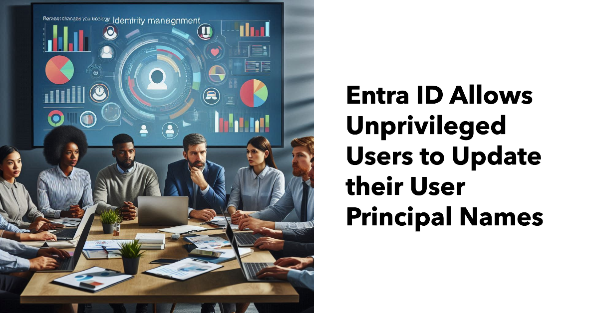Entra ID allows users to update user principal names